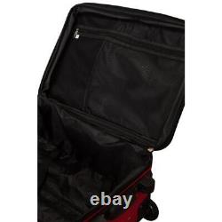 Rockland Bagage Set 4-piece Extensible Softside Roues De Patinage En Polyester Rouge