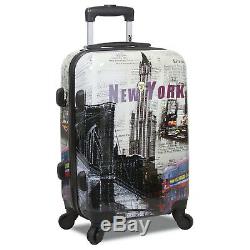 Rolite New York 3 Pièces Légère Spinner Luggage Set