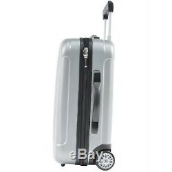 Rome 4pc Carry-le Rolling Duffel Rouleau Hardside Sac Amenity Kit Luggage Set