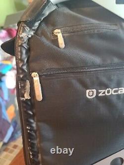 Sac d'insertion Zuca Stealth Black Sport avec ensemble de pochettes de rangement professionnelles (2 grandes/3 petites)