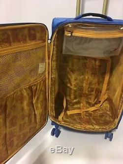 Samantha Brown Ultraléger Royal Blue 4pc Spinner Luggage Set Extensible