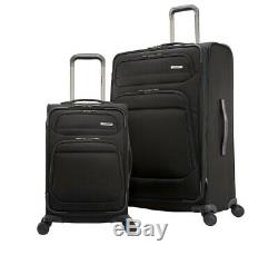 Samsonite Epsilon Spinner Luggage Set 27 Valise Et 22 Portent Sur Noir