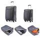 Samsonite Extensible 5 Pces Softside Spinner Luggage Set 25, 21 Et 3 Cube D'emballage