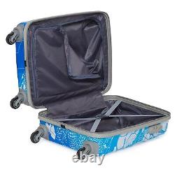 Skybags Trooper 55 Cms Polycarbonate Blue Hardside Cabine Bagage
