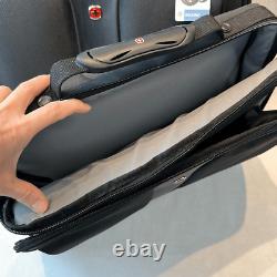 T.n.-o. Wenger Patriot Rolling Suitcase Portable Case 2-pc Business Set Swissgear Blac