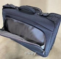 Travelpro Black Carry On Set Crew 11 15 Tote & 22 Wheeled Rolling Garment Bag