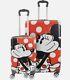 Vacances En Famille De Disney Minnie Mouse Ensemble De Bagages 2 Pièces Tout Neuf Livraison Gratuite