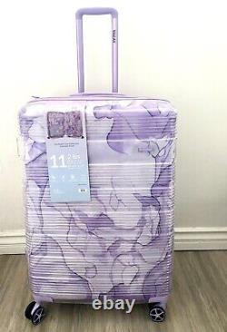 Vacay Hardshell Spinner Bagage Set Purple Teinture 28 Large Case & 20 Carry On