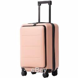 Valise Coolife Bagages Piece Set Carry On Abs + Pc Portable Spinner Chariot Avec P