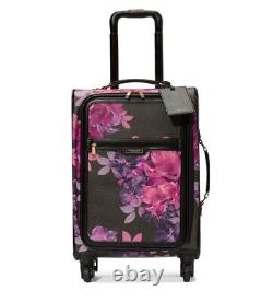 Valise à roulettes florale Victorias Secret pour voyager en cabine, ensemble de 3 pièces très rare.