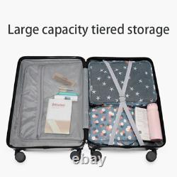 Valise de voyage Sanrio Hello Kitty Kuromi avec serrure, ensemble de bagages à main, avion kawaii.