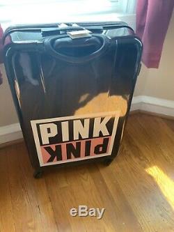 Victoria Secret Rose Hard Case Wheelie Luggage Set
