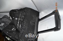Victoria Secret Rose Leopard 3 Pc Bagages Wheelie Duffel Bag Set Valise Nwt