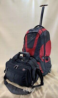 Victorinox E-motion 360 Trek Pack 26 Rolling Backpack & 14 Werks Tote Bag