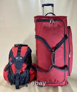 Victorinox Red 30 Gear Mobilizer Roue Duffle & Oakley Icon 1.0 Sac À Dos