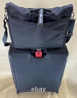 Victorinox Werks Black Set 27 Wheeled Exp Valises & 17 Portable Messenger Bag