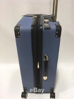 Vince Camuto Elizah De Luggage Set À Roulettes Multidirectionnelles Extensible Bleu Pdsf 1080