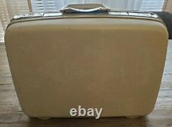 Vintage De 1960 Samsonite Silhouette Hardside Bagage Complet 3 Pc Set Includ