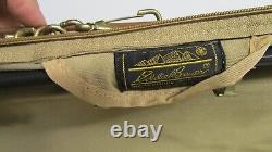 Vintage Eddie Bauer Ford Khaki Toile Vêtements D'épaule / Volant Sac Et Porte-clés