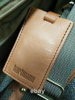 Vintage Hartmann Tweed Bagage Set De 2 Transporter Sur Messenger Bagage De Verrouillage