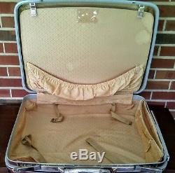 Vintage Samsonite Rouge Maroon Hardside Luggage Set Valise 2 Pièces
