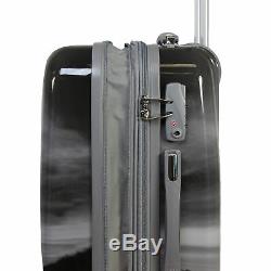 World Traveler Destination 2 Pièces Carry-le Hardside Spinner Luggage Set Paris