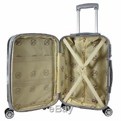 World Traveler Destination 2 Pièces Carry-le Hardside Spinner Luggage Set Paris