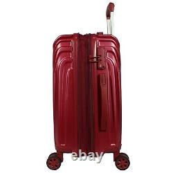 World Traveler Skyline Hardside 3-piece Spinner Bagage Set Bourgogne